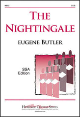The Nightingale SSA choral sheet music cover